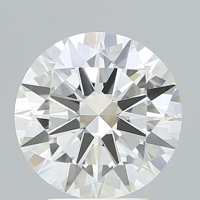 3.50 Carat Round Shaped, Excellent Cut, F Color, VS1 Clarity, IGI Certified Lab Grown Diamond