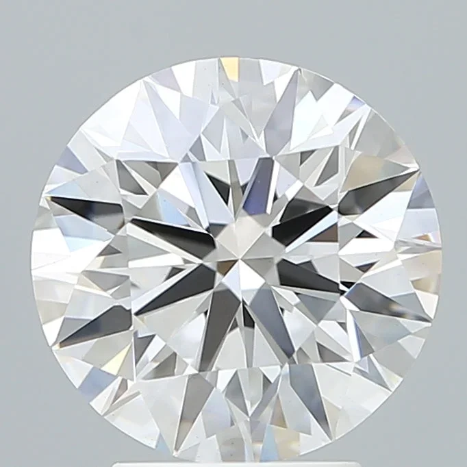 3.56 Carat Round Shaped, Ideal Cut, E Color, VVS2 Clarity, IGI Certified Lab Grown Diamond