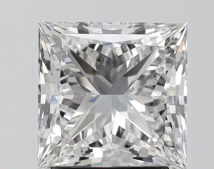3.58 carat G-VS1 Princess Cut Lab Grown Diamond