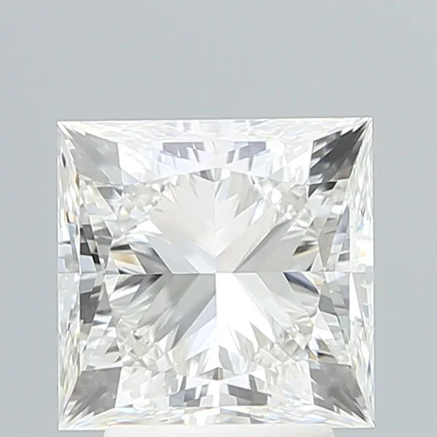 3.61 Carat Princess Shaped, Very Good Cut, E Color, VS1 Clarity, IGI Certified Lab Grown Diamond
