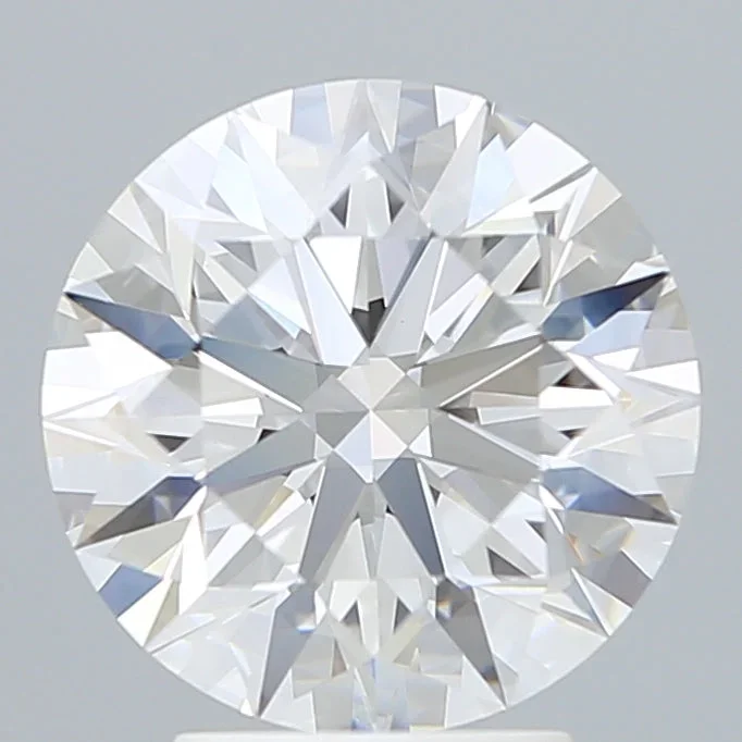3.72 Carat Round Shaped, Excellent Cut, E Color, VVS2 Clarity, IGI Certified Lab Grown Diamond