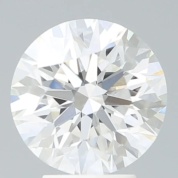 3.91 Carat Round Shaped, Excellent Cut, G Color, VS1 Clarity, IGI Certified Lab Grown Diamond