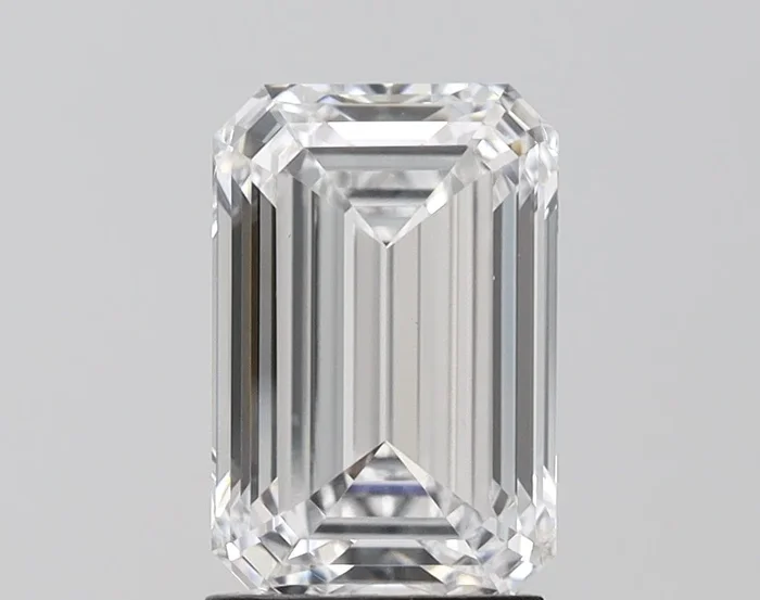 3 carat E-VVS2 Emerald Cut Lab Grown Diamond