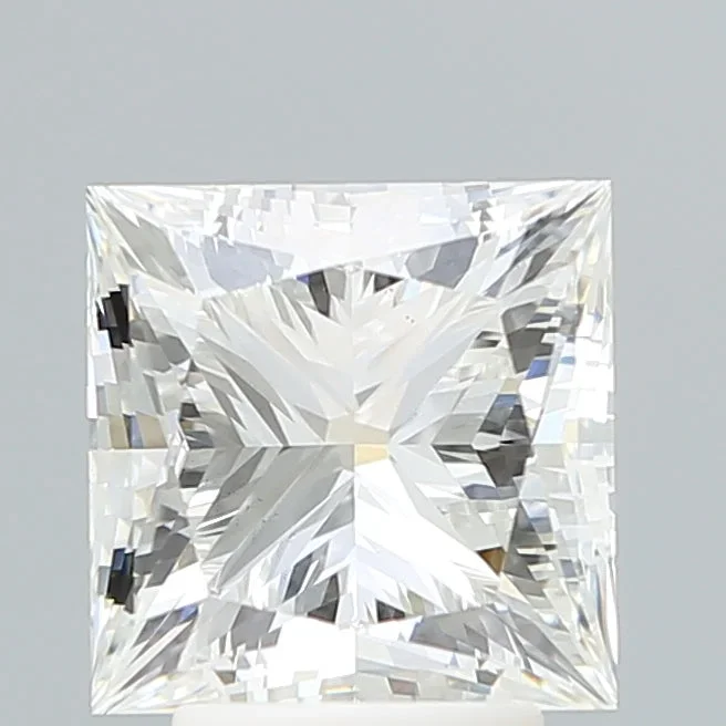 4.01 Carat Princess Shaped, Very Good Cut, F Color, VVS2 Clarity, IGI Certified Lab Grown Diamond