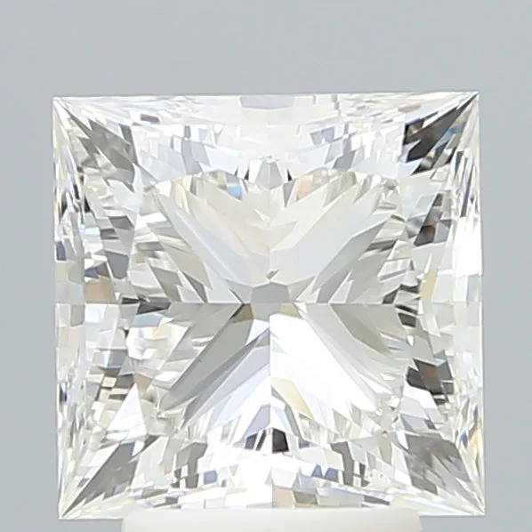 4.02 Carat Princess Shaped, Very Good Cut, F Color, VS1 Clarity, IGI Certified Lab Grown Diamond