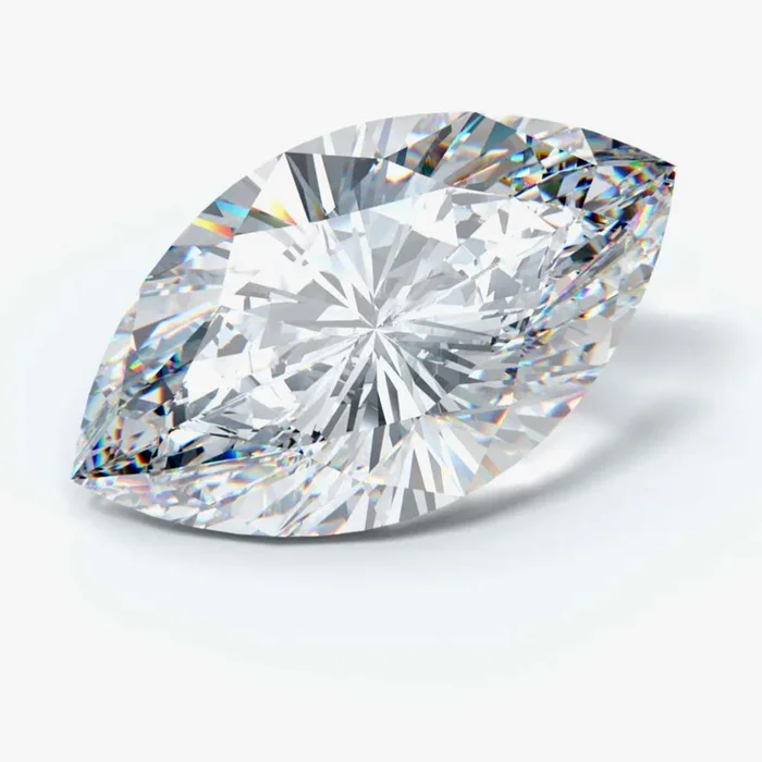 4.09 Carat Marquise Shaped, Ideal Cut, E Color, VS1 Clarity, IGI Certified Lab Grown Diamond