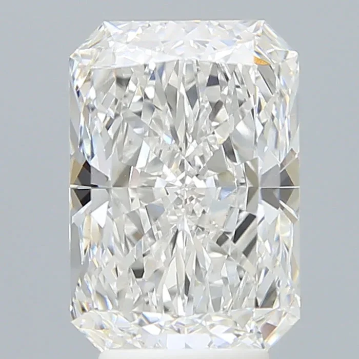 4.27 Carat Radiant Shaped, Very Good Cut, F Color, VVS2 Clarity, IGI Certified Lab Grown Diamond