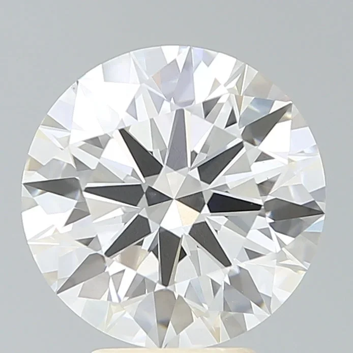 4.38 Carat Round Shaped, Ideal Cut, F Color, VS1 Clarity, IGI Certified Lab Grown Diamond