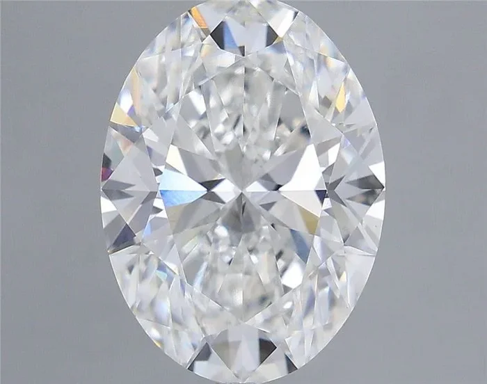 4.84 Carat Oval Shaped, Ideal Cut, E Color, VVS2 Clarity, IGI Certified Lab Grown Diamond