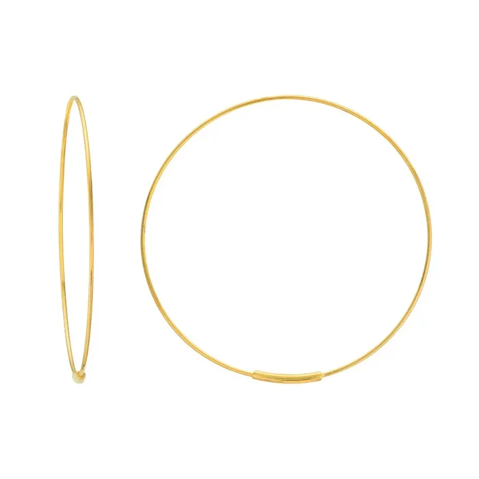 40mm Endless Wire Hoops