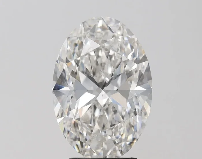 5.01 carat G-VS2 Oval Cut Lab Grown Diamond