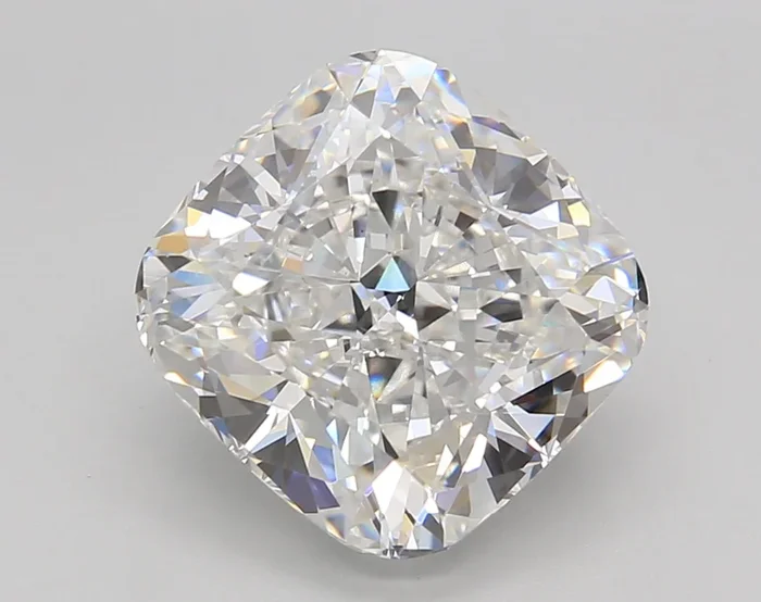 5.02 Carat Cushion Shaped, Ideal Cut, E Color, VVS2 Clarity, IGI Certified Lab Grown Diamond