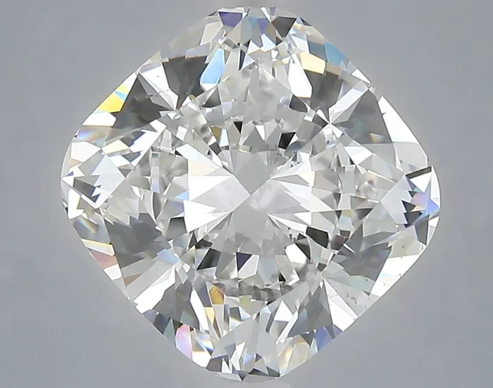 5.03 Carat Cushion Shaped, Ideal Cut, E Color, VVS2 Clarity, IGI Certified Lab Grown Diamond