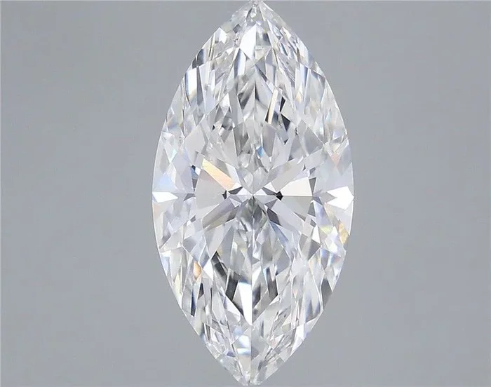 5.07 Carat Marquise Shaped, Ideal Cut, E Color, VS2 Clarity, IGI Certified Lab Grown Diamond