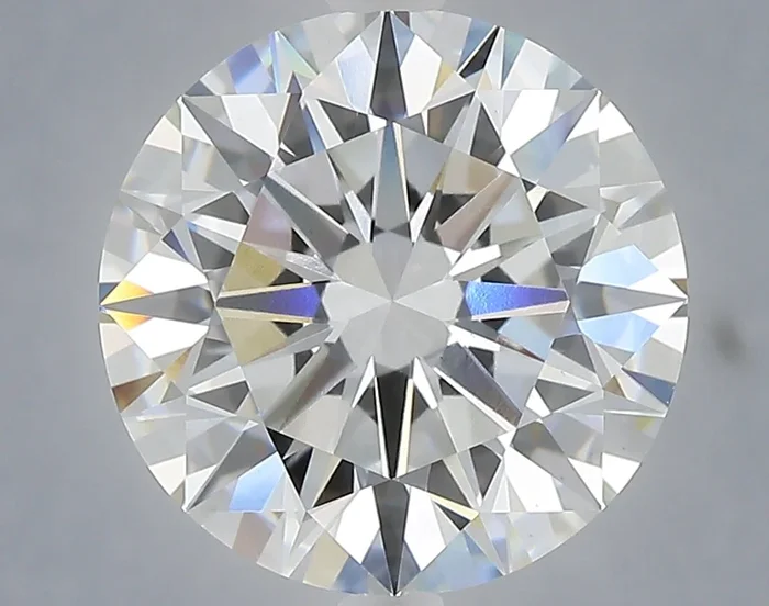 5.08 Carat Round Shaped, Ideal Cut, F Color, VS1 Clarity, IGI Certified Lab Grown Diamond