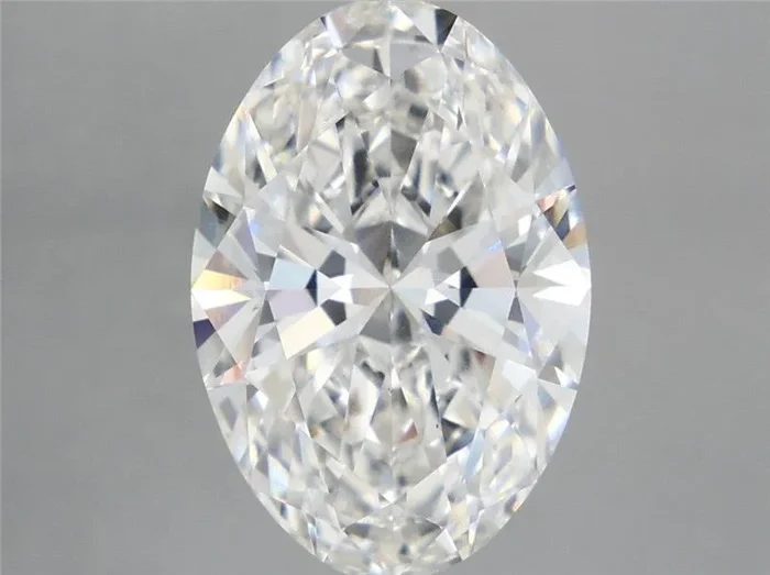 5.22 Carat Oval Shaped, Ideal Cut, F Color, VS1 Clarity, IGI Certified Lab Grown Diamond