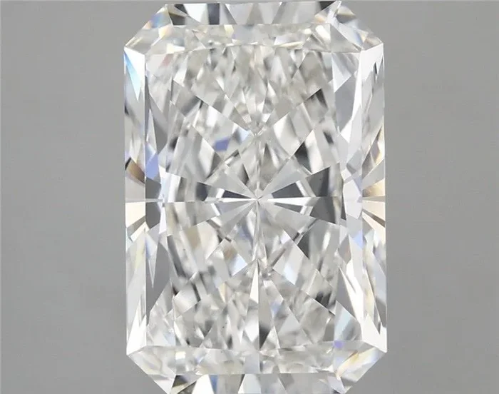 5.23 Carat Radiant Shaped, Excellent Cut, F Color, VS1 Clarity, IGI Certified Lab Grown Diamond