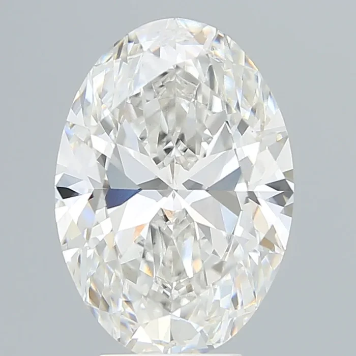5.25 Carat Oval Shaped, Very Good Cut, F Color, VS1 Clarity, IGI Certified Lab Grown Diamond
