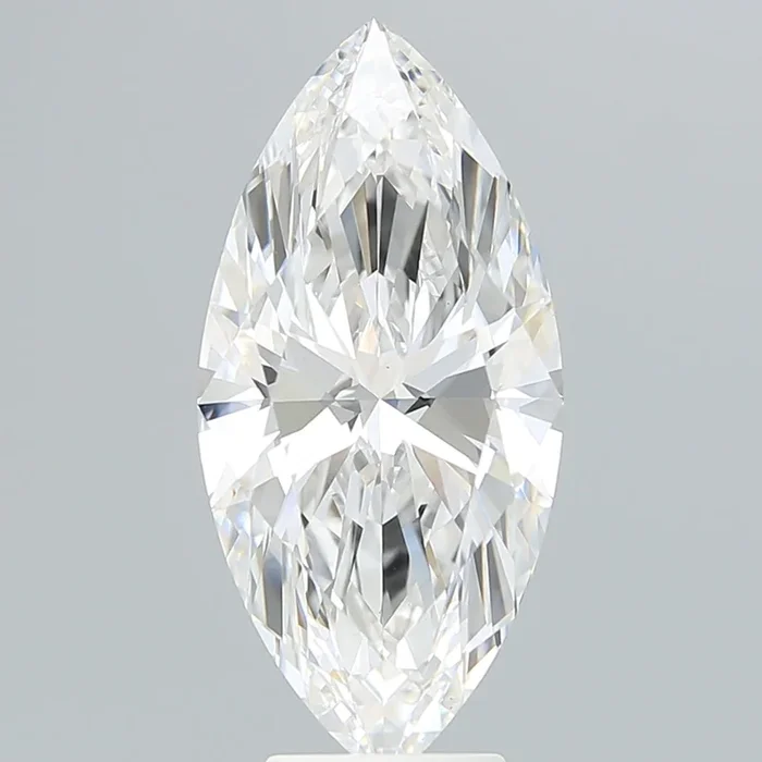 5.30 Carat Marquise Shaped, Very Good Cut, E Color, VS1 Clarity, IGI Certified Lab Grown Diamond