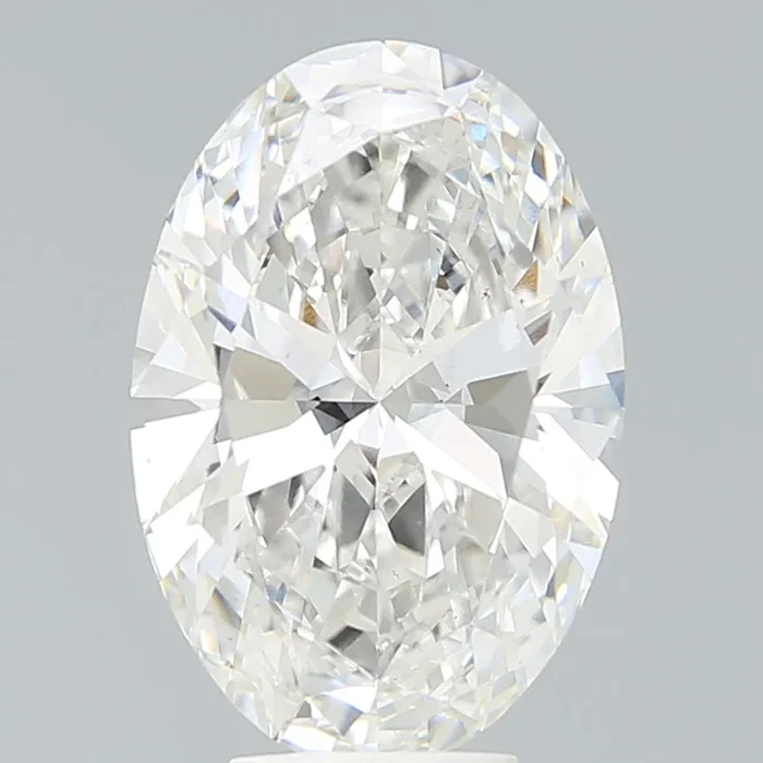 5.34 Carat Oval Shaped, Very Good Cut, F Color, VS2 Clarity, IGI Certified Lab Grown Diamond