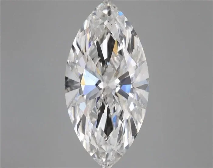 5.37 Carat Marquise Shaped, Ideal Cut, E Color, VS2 Clarity, IGI Certified Lab Grown Diamond