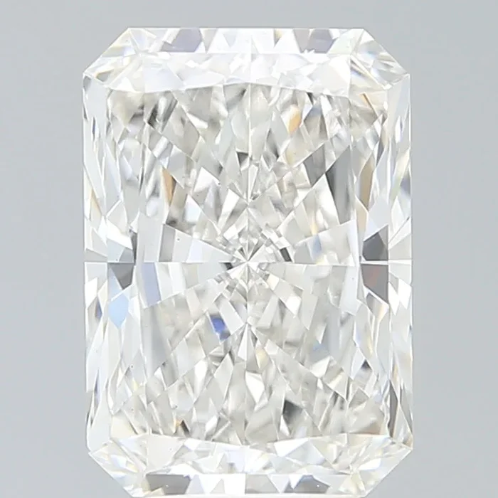5.44 Carat Radiant Shaped, Very Good Cut, G Color, VS1 Clarity, IGI Certified Lab Grown Diamond