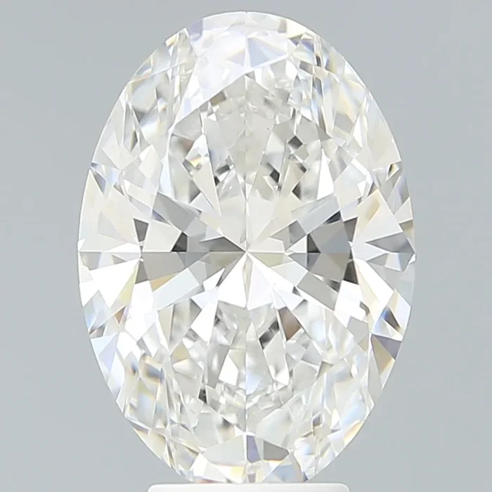 5.45 Carat Oval Shaped, Very Good Cut, E Color, VVS2 Clarity, IGI Certified Lab Grown Diamond