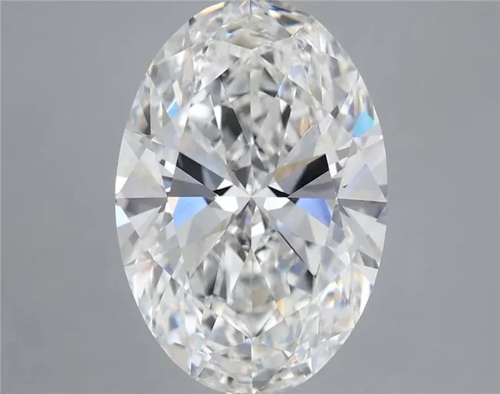 5.54 Carat Oval Shaped, Ideal Cut, E Color, VVS2 Clarity, IGI Certified Lab Grown Diamond