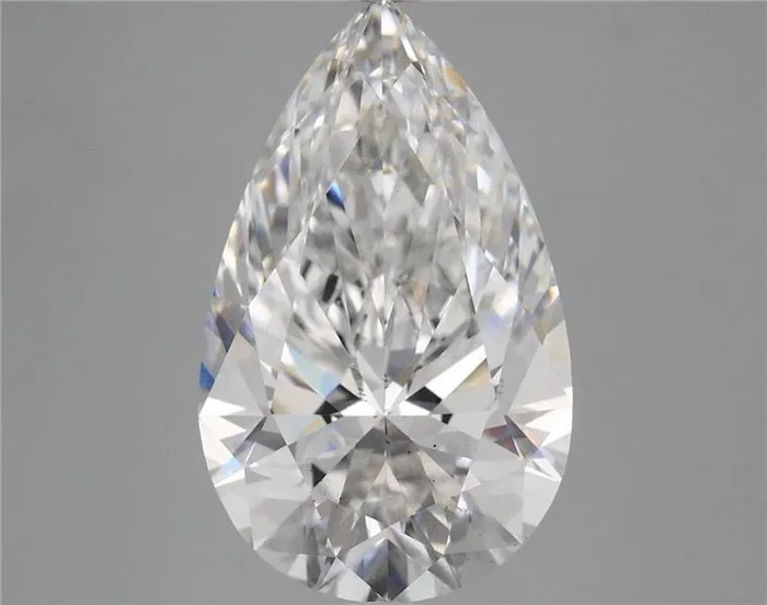 5.60 Carat Pear Shaped, Ideal Cut, E Color, VS2 Clarity, IGI Certified Lab Grown Diamond