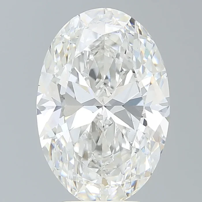 5.62 Carat Oval Shaped, Very Good Cut, F Color, VS2 Clarity, IGI Certified Lab Grown Diamond