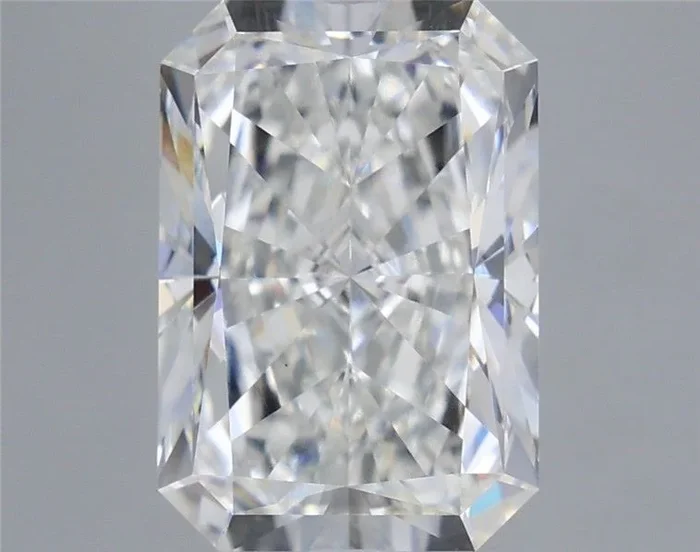 5.80 Carat Radiant Shaped, Ideal Cut, E Color, VS1 Clarity, IGI Certified Lab Grown Diamond