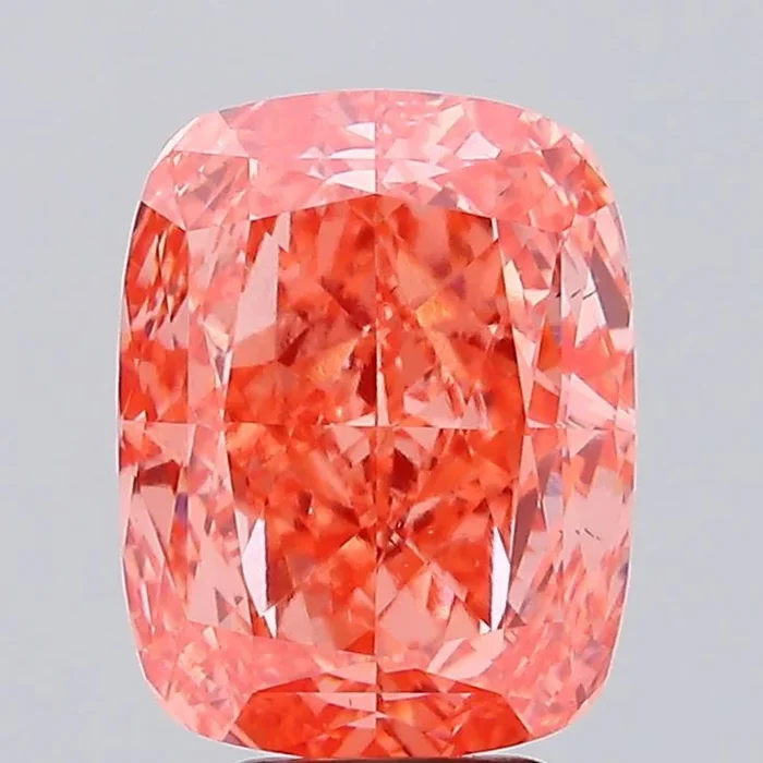 6.03 Carat Cushion Shaped, Ideal Cut, VS2 Clarity, IGI Certified Lab Grown Diamond