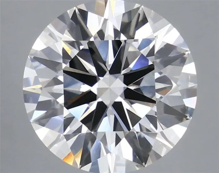 6.04 Carat Round Shaped, Excellent Cut, F Color, VVS2 Clarity, IGI Certified Lab Grown Diamond