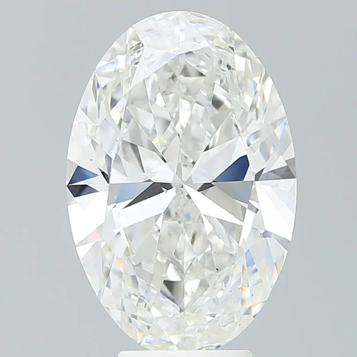 6.19 Carat Oval Shaped, Very Good Cut, F Color, VS1 Clarity, IGI Certified Lab Grown Diamond