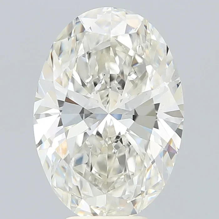 6.19 Carat Oval Shaped, Very Good Cut, H Color, VS1 Clarity, IGI Certified Lab Grown Diamond