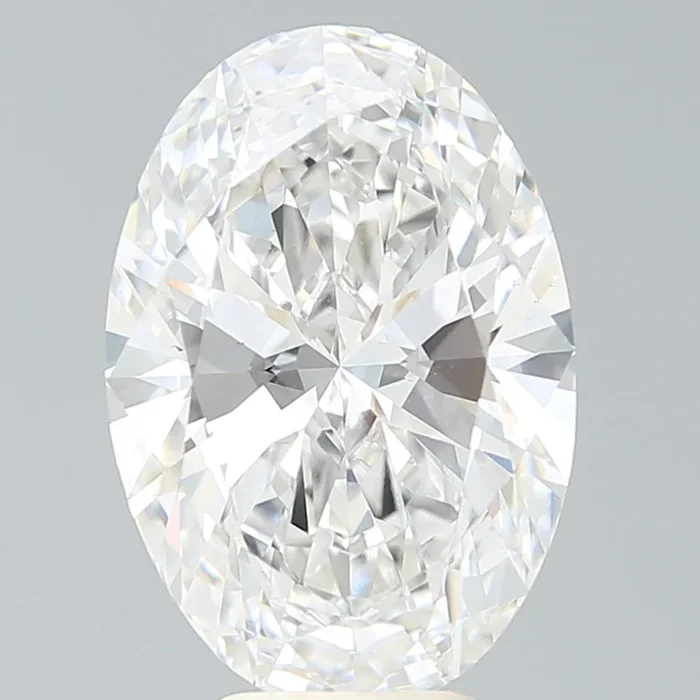 6.20 Carat Oval Shaped, Very Good Cut, F Color, VS1 Clarity, IGI Certified Lab Grown Diamond