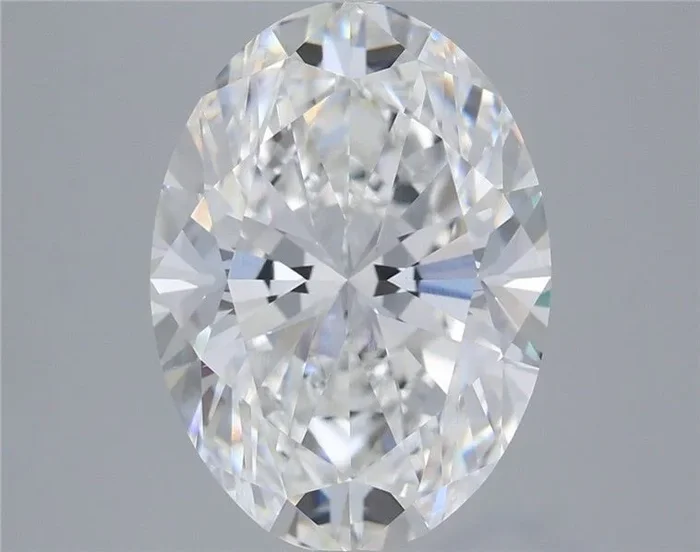 6.32 Carat Oval Shaped, Ideal Cut, E Color, VVS2 Clarity, IGI Certified Lab Grown Diamond