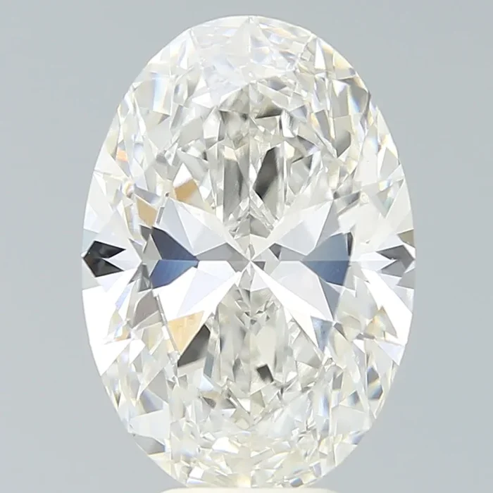 6.40 Carat Oval Shaped, Very Good Cut, H Color, VS1 Clarity, IGI Certified Lab Grown Diamond