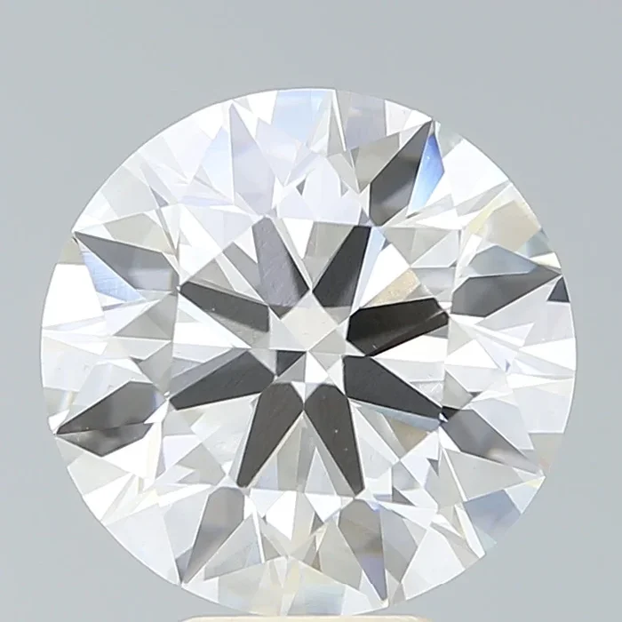 6.42 Carat Round Shaped, Ideal Cut, G Color, VS1 Clarity, IGI Certified Lab Grown Diamond