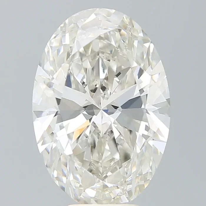 6.48 Carat Oval Shaped, Very Good Cut, H Color, VS1 Clarity, IGI Certified Lab Grown Diamond