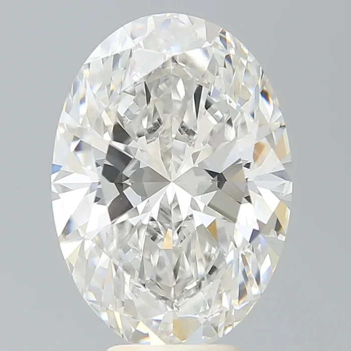 6.49 Carat Oval Shaped, Very Good Cut, F Color, VVS2 Clarity, IGI Certified Lab Grown Diamond