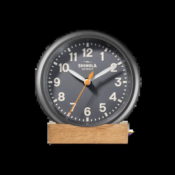 6″ Runwell Clock – Dark Gray