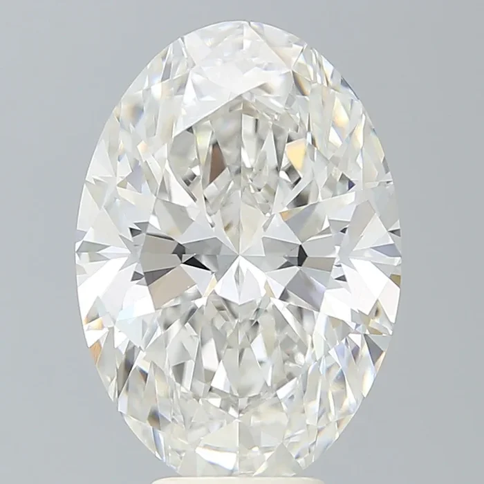 7.02 Carat Oval Shaped, Very Good Cut, G Color, VVS2 Clarity, IGI Certified Lab Grown Diamond