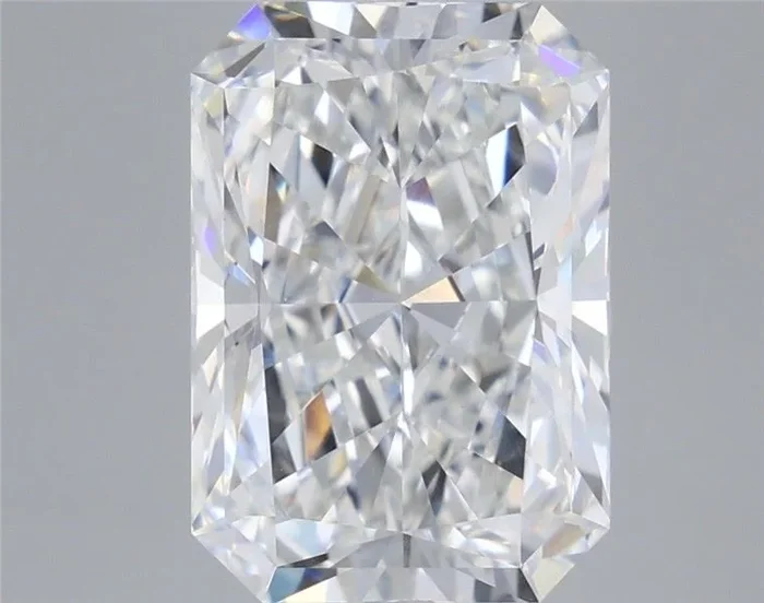 7.07 Carat Radiant Shaped, Ideal Cut, E Color, VS1 Clarity, IGI Certified Lab Grown Diamond