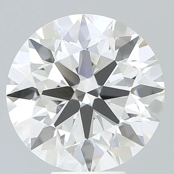7.71 Carat Round Shaped, Ideal Cut, F Color, VS1 Clarity, IGI Certified Lab Grown Diamond