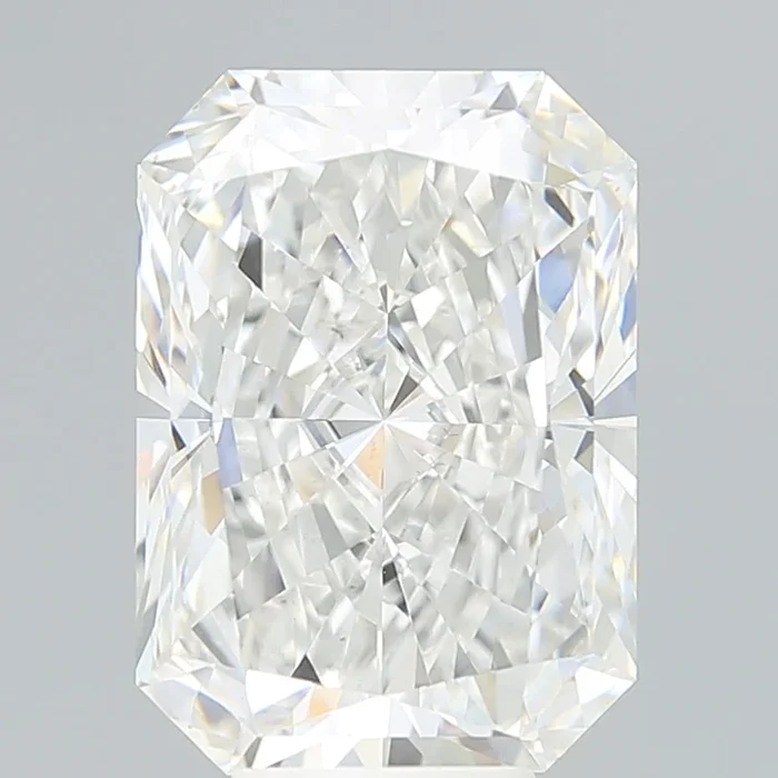 7.87 Carat Radiant Shaped, Very Good Cut, F Color, VS1 Clarity, IGI Certified Lab Grown Diamond