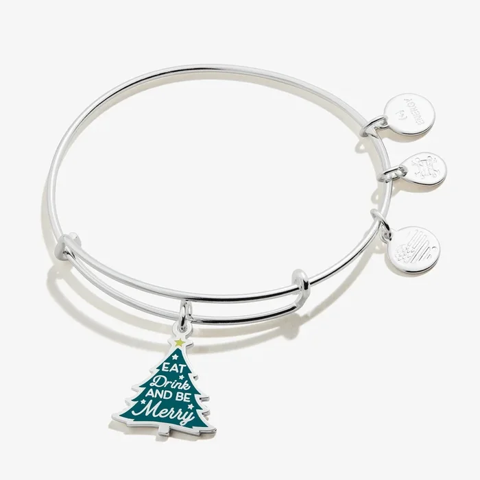‘Eat, Drink, and Be Merry’ Charm Bangle