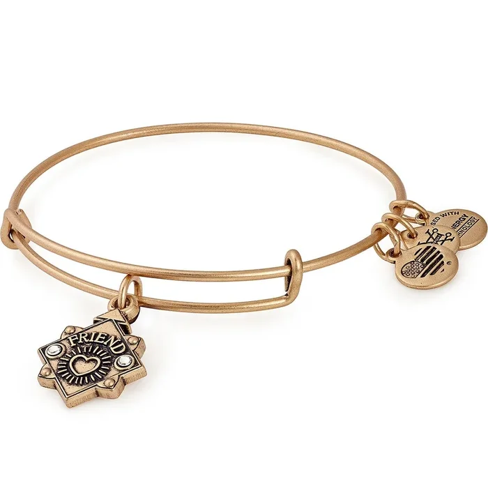 ‘Friend’ Charm Bangle