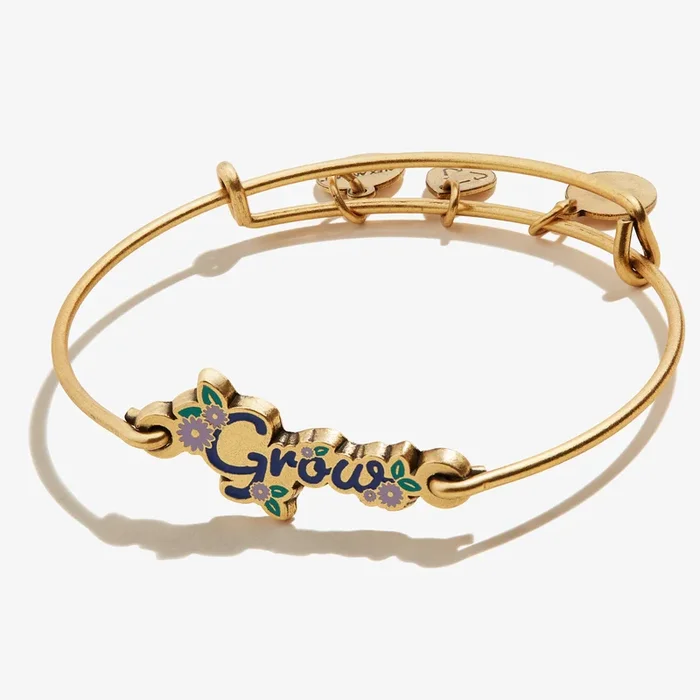 ‘Grow’ Inline Charm Bangle