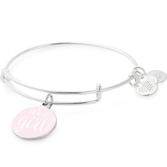 ‘It’s a Girl’ Charm Bangle